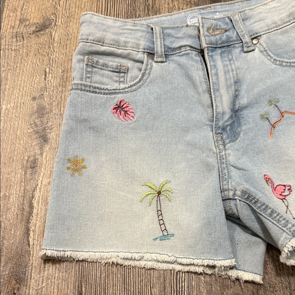 Wonder Nation Blue and Light Denim Kids Shorts Set - Picture 3 of 13